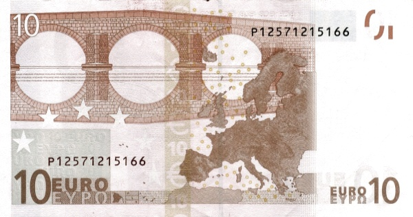 P 9P European Union - 10 Euro (2002-Trichet)